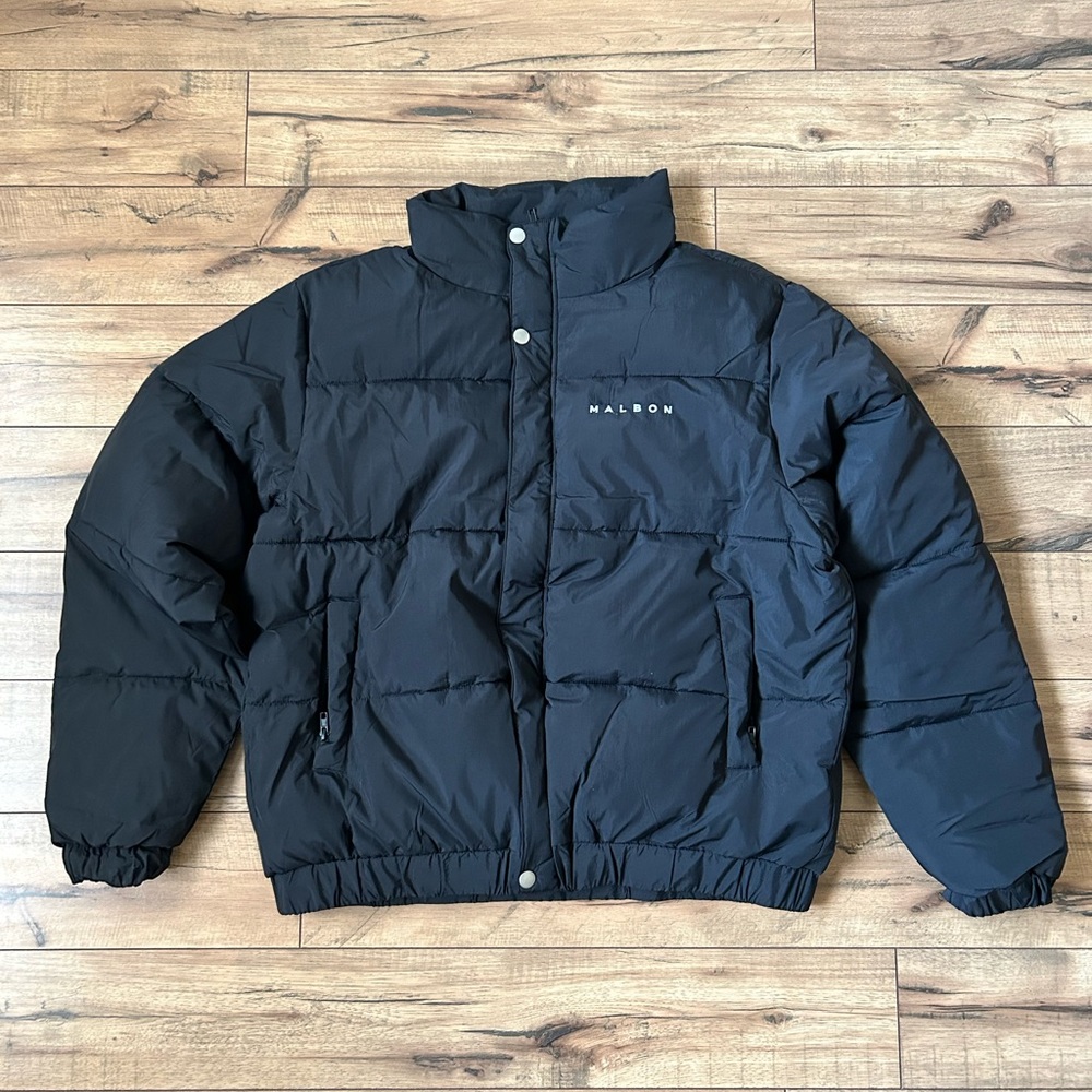 malbon golf shaw puffer jacket